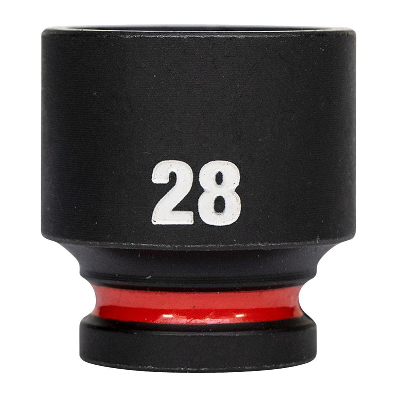 Milwaukee Hex Socket Shw 1/2 Std 28Mm-1Pc 4932480322 Milwaukee - Dynamic Drive
