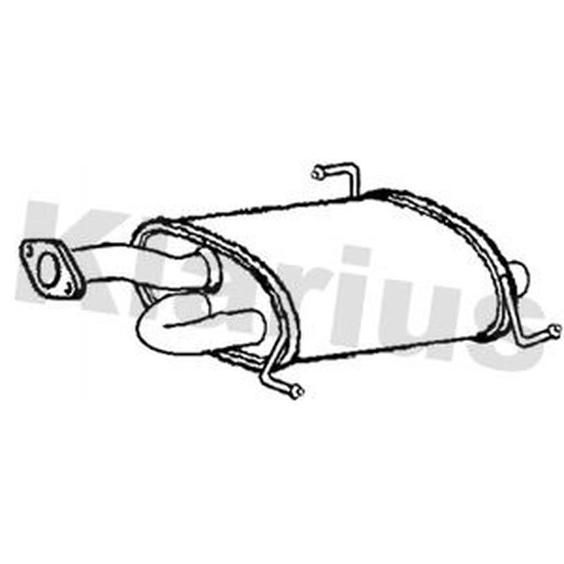 Klarius Box With Tail Pipe Rear fits Suzuki Celerio 2014 on 1.0
