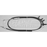 First Line Handbrake Cable Front fits Citroën Chassis 2006-2016 2.2 3.0