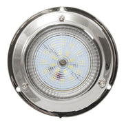 AAA 12V Stainless Dome Light Cool White LED 106mm 3" Dome AAA - Dynamic Drive