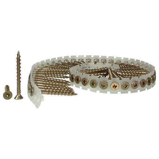 Senco DuraSpin® Collated Screws Flooring/Wood SQ2 4.5 x 75mm (Pack 1000) Senco - Dynamic Drive