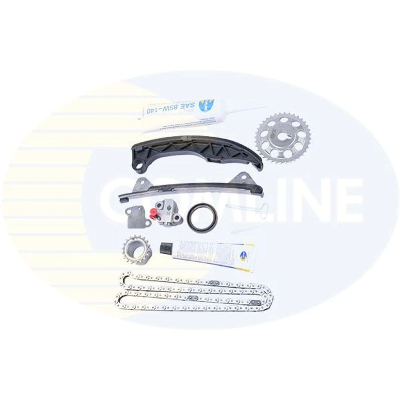 Comline Timing Chain Kit Set 124 Links fits Citroën C1 2005-2014 1.0