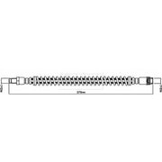 Borg & Beck Brake Hydraulic Hose Line Rear Right BBH8435