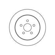 Abtex Rear Brake Solid Discs & Pads fits BMW X5 2000-2006 3.0 4.4