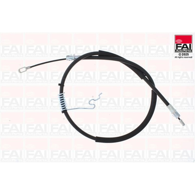 FAI Handbrake Cable Right Rear fits Ford Transit 2006-2014 2.2 2.3 2.4