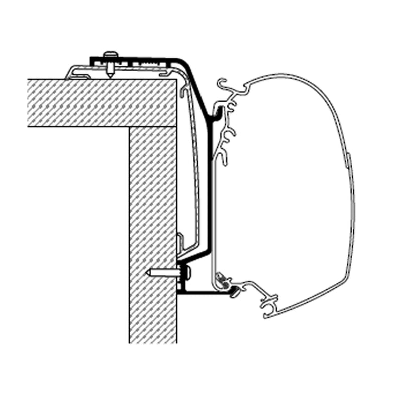 Thule WALL APADTER - RAPIDO S8/S80DF 2025 - 302967