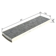 Bosch Cabin Air Filter (Pollen Filter) fits Peugeot 607 2000-2011