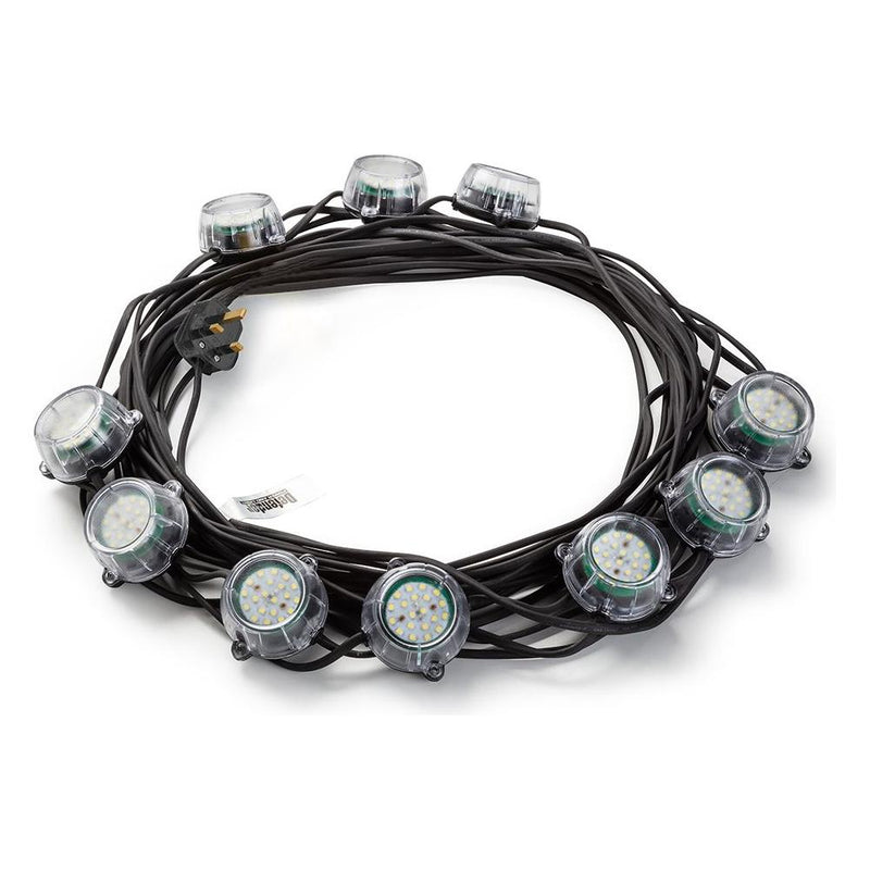 Defender 50W Heavy Duty LED Encapsulated Festoon String Lights 22m 230V Defender - Dynamic Drive