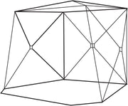 Quest Screen House 4 Mini pop up Gazebo Green Quest - Dynamic Drive