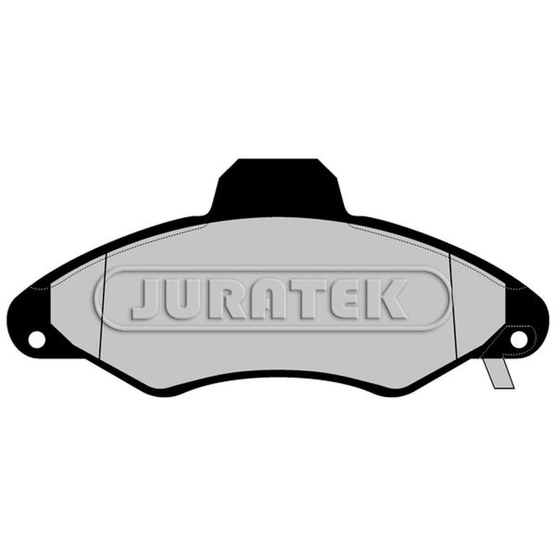 Juratek Front Brake Pad Set fits Ford Escort 1993-1999 1.3 1.4 1.6 1.8