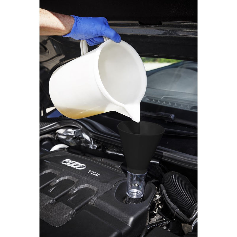 Sealey Engine Oil Funnel Set 5pc Audi Seat Skoda & Volkswagen VS7105 Sealey - Dynamic Drive