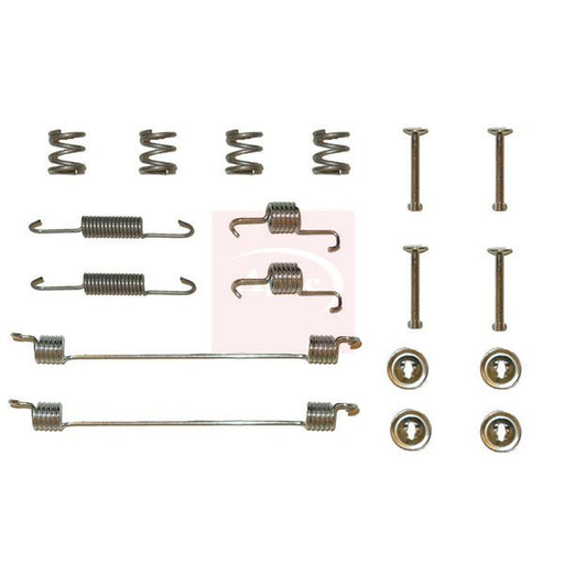 Apec Brake Shoe Accessory Kit Rear fits Nissan Micra IV 2010-2020 1.2