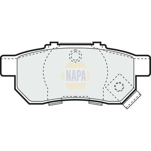 NAPA Rear Brake Pad Set NBP1705