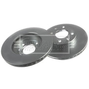Borg & Beck Front & Rear Brake Discs & Pads fits Hyundai I10 I 2011-2013 1.0