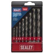Sealey Tungsten Carbide Tipped Masonry Drill Bit Set 8pc AK5708 Sealey - Dynamic Drive