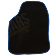 Saxon VR Blue Embroidered Edging Car Mat Set (Front & Rear) Universal Sakura  - Dynamic Drive