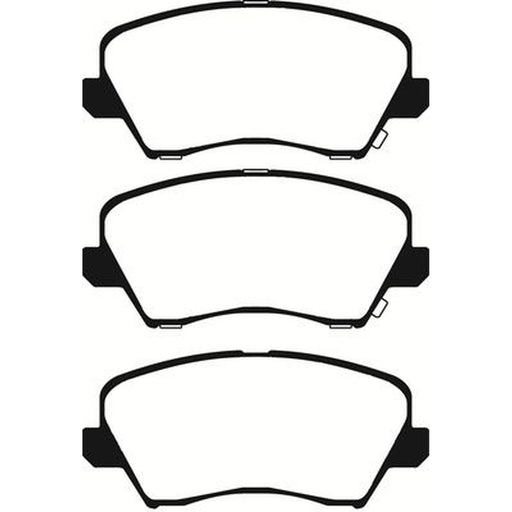 Abtex Front Brake Pad Set fits Hyundai I30 2011-2020 1.4 1.5 1.6