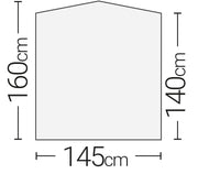 Quest Screen House 4 Mini pop up Gazebo Grey Quest Leisure - Dynamic Drive