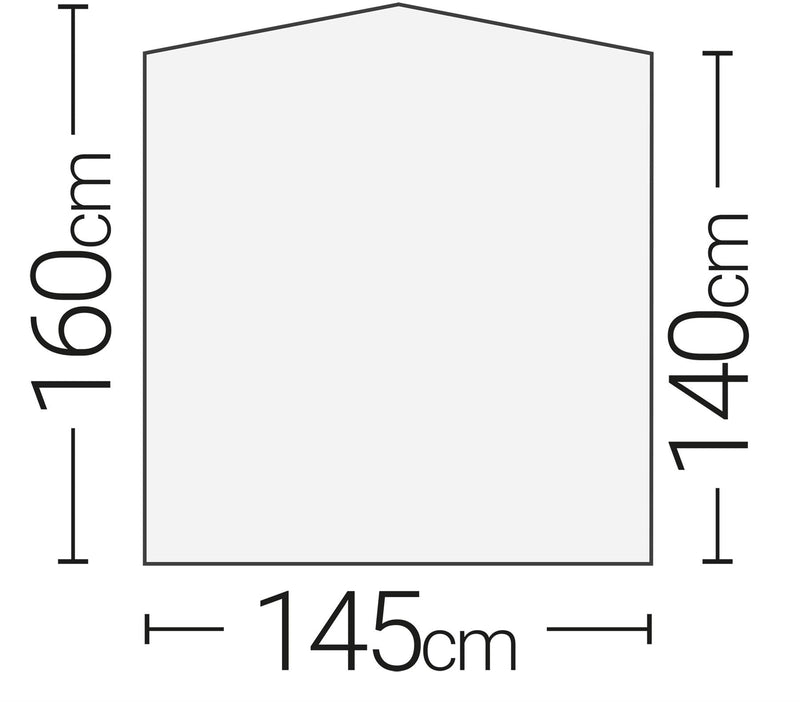 Quest Screen House 4 Mini pop up Gazebo Grey Quest Leisure - Dynamic Drive