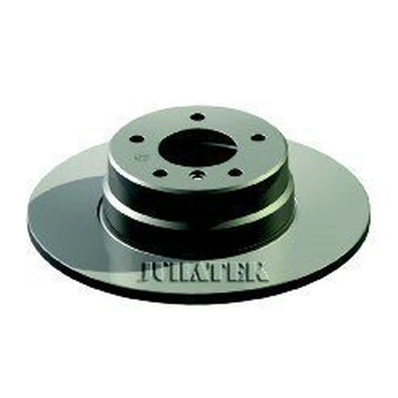 Juratek 2 x Solid Brake Discs fits BMW X5 2000-2006 3.0 4.4
