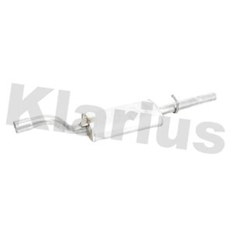 Klarius Box With Tail Pipe Rear fits Ford Granada II 1977-1985 2.3 2.8