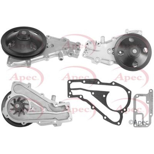 Apec Engine Cooling Water Pump fits Renault 11 1983-1988 1.1 1.2 1.4