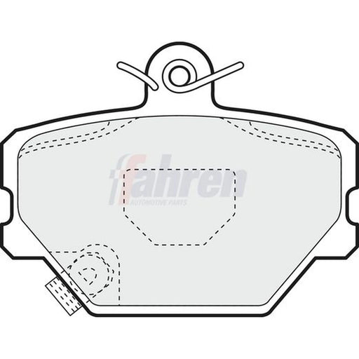 Fahren Front Brake Pad Set FBP3174
