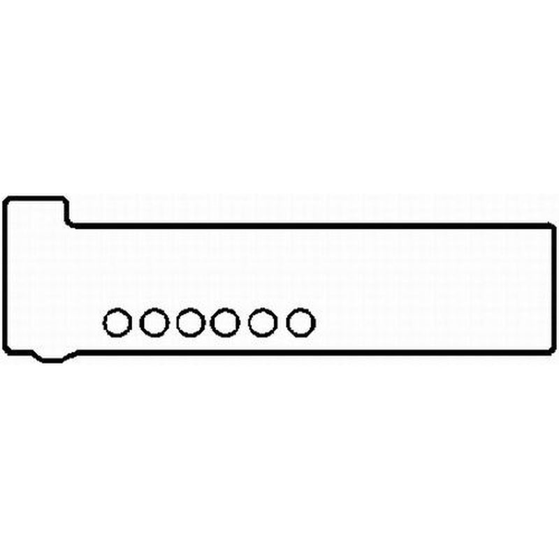 BGA Cylinder Head Cover Gasket Set Rubber fits Bitter Type 3 1991-1992 3.0