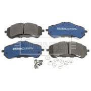 Borg & Beck Front & Rear Brake Discs & Pads fits Peugeot 308 II 2013-2021 1.6