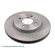 Blue Print 2 x Vented Front Brake Discs ADN143137-x2