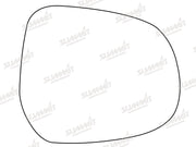 Summit Heated Base Plate With Standard Mirror Glass fits Vauxhall Agila 08 on Suzuki Splash 08 on RHS Summit - Bars 4 Cars