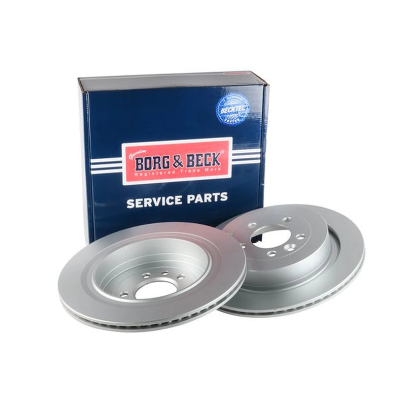 Borg & Beck Front & Rear Brake Discs & Pads fits Land Rover Range Rover Sport I