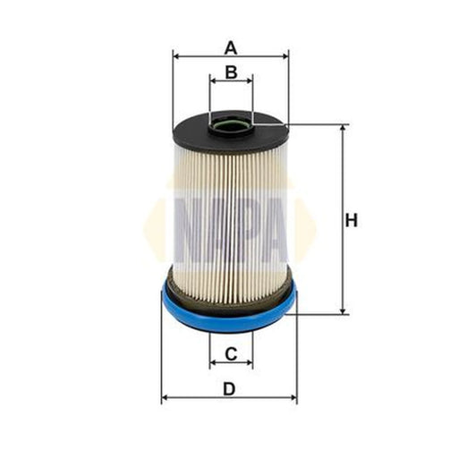 NAPA Fuel Filter Element fits Ford Galaxy 2019-2023 2.0