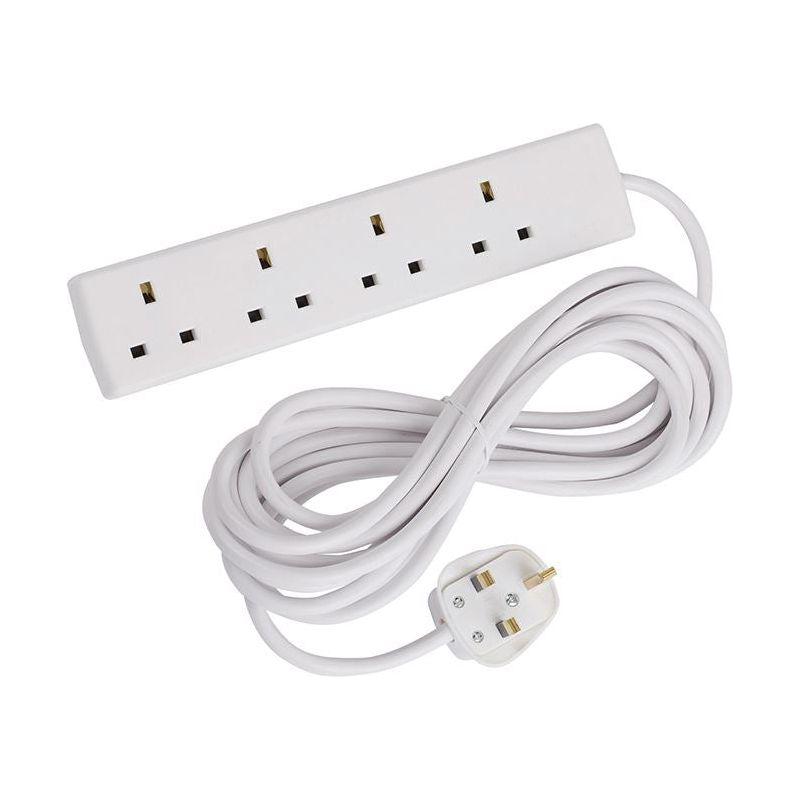 Smj Extension Lead 240V 4-Way 13A 5m SMJ - Town Tools
