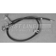 First Line Handbrake Cable Left Rear fits Hyundai I10 I 2007-2018 1.0 1.1 1.2
