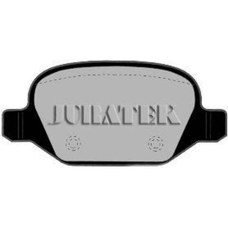 Juratek Rear Brake Pad Set fits Alfa Romeo 147 2001-2010 1.6 1.9 2.0 3.2