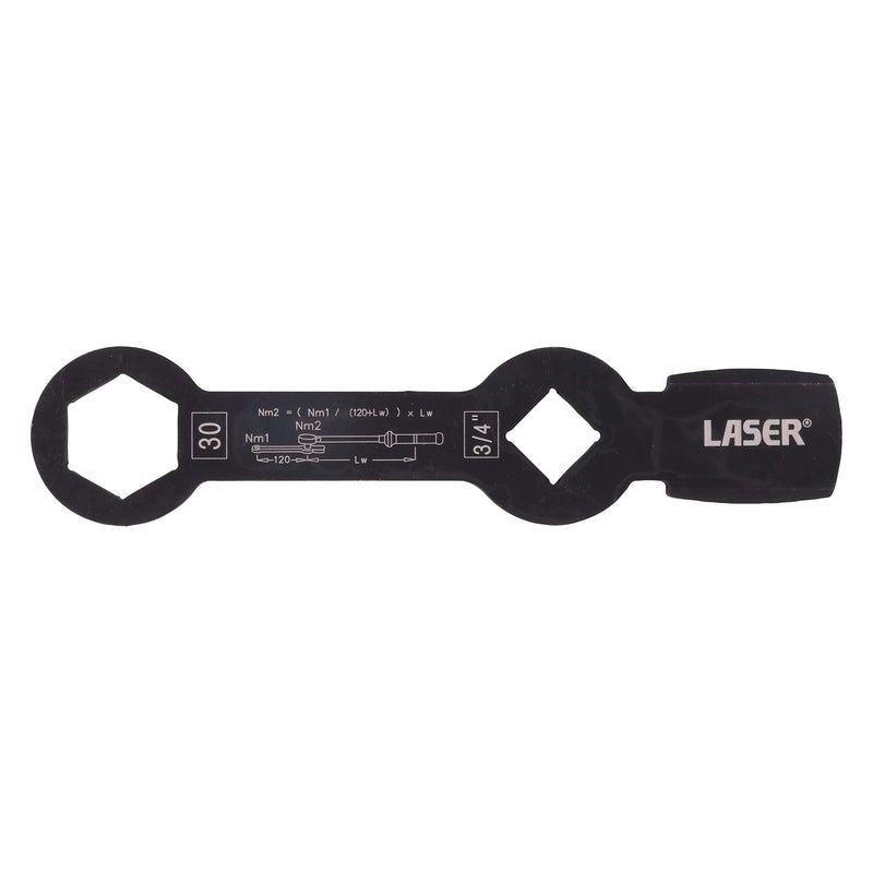 Laser HGV Brake Caliper Wrench 30mm 8537 Laser - Dynamic Drive