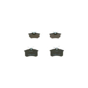 Bosch Front & Rear Pads fits Renault Scénic I 2000-2003 1.9 2.0