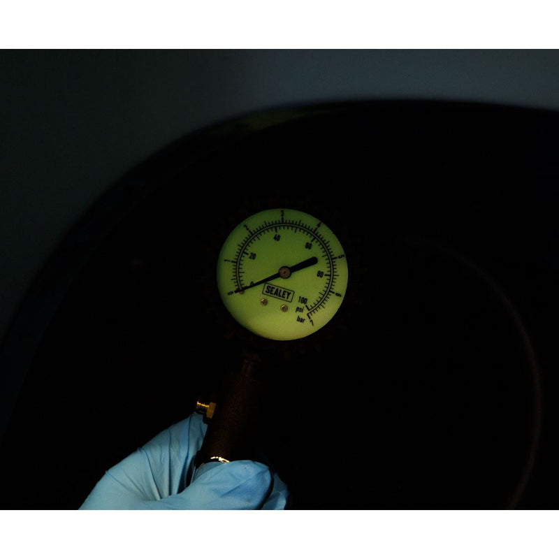 Sealey Tyre Inflator with Clip-On Connector SA399 Sealey - Dynamic Drive