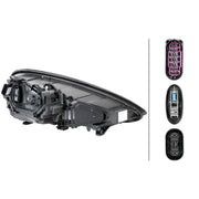 Hella Headlight Headlamp D1S/H7 Left fits Porsche Panamera 2013-2016 3.0 3.6 4.8