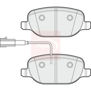 Apec Rear Brake Pad Set PAD2039