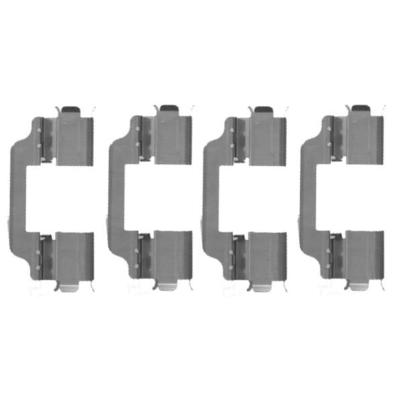 Mintex Brake Pad Accessory Fitting Kit Front fits Fiat Sedici 2006-2014