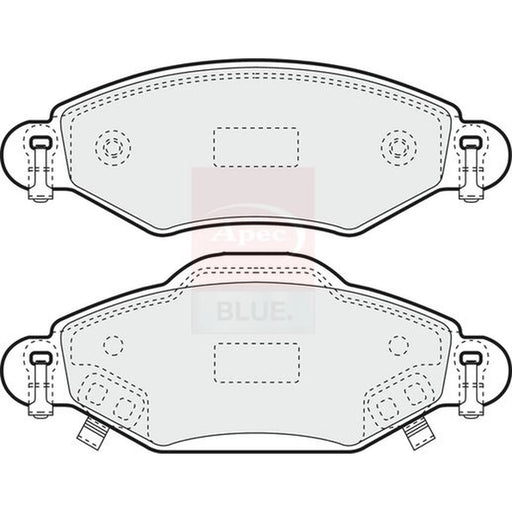 Apec Front Brake Pad Set PD3801