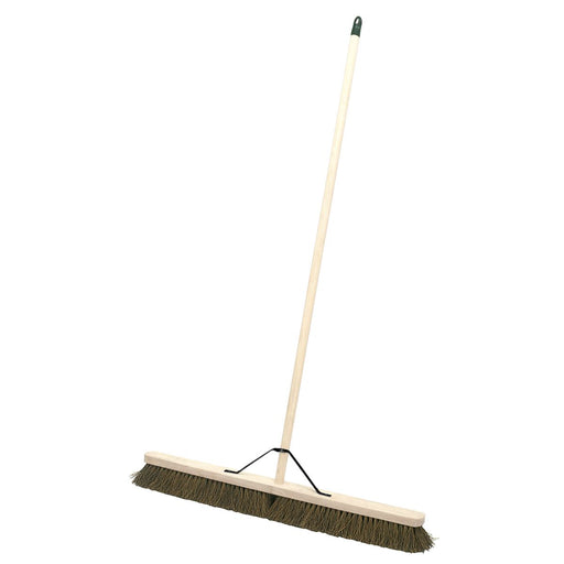 Sealey Broom 36"(900mm) Stiff/Hard Bristle BM36H Sealey - Dynamic Drive