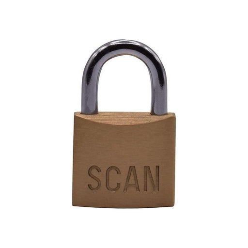 Scan Brass Padlock 30mm Scan - NN4 Online