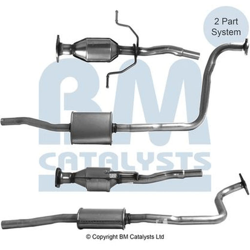 BM Catalysts Homologated Petrol Cat fits Mazda Demio 1998-2003 1.3