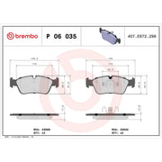 Brembo Front Brake Internally Vented Discs & Pads fits BMW 3 2004-2011