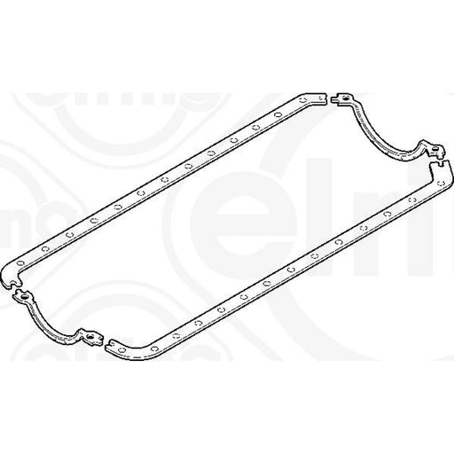 Elring Oil Sump Gasket Set Wide Thick fits Iveco Eurocargo I-Iii 1991-2015