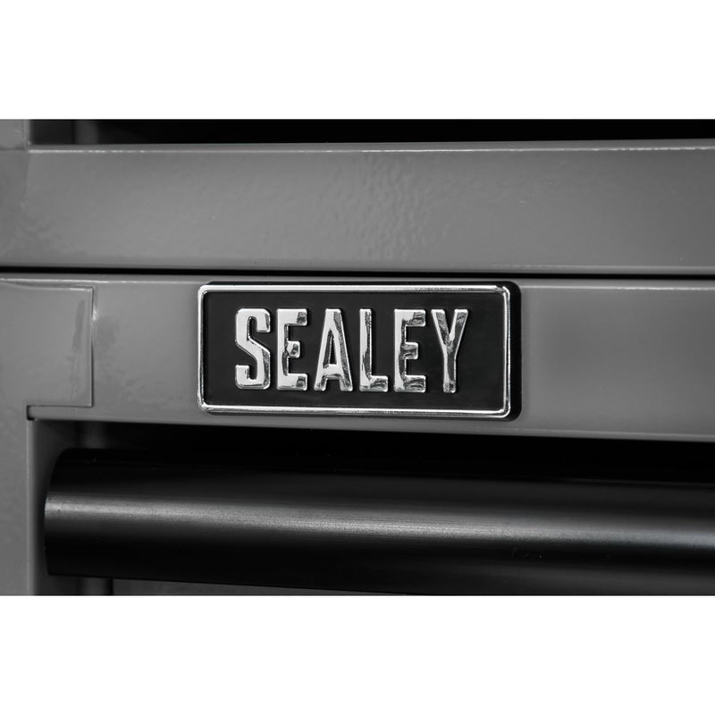 Superline Pro Superline PRO Mid-Box Tool Chest 2 Drawer - Grey/Black AP26029TG Superline Pro - Dynamic Drive