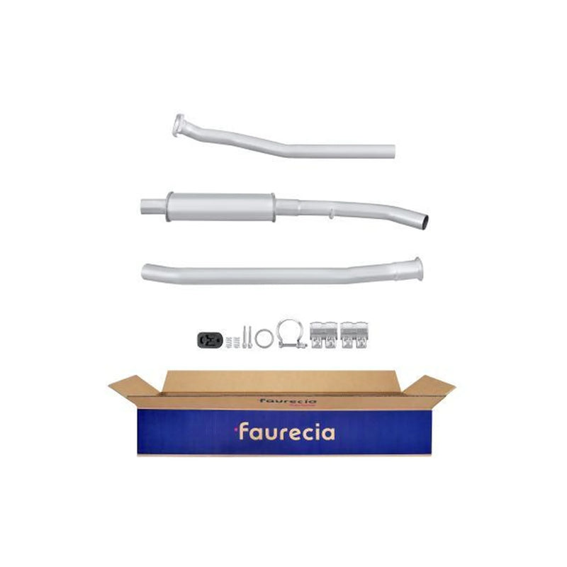 Hella Middle Silencer fits Citroën Berlingo First 1996-2011 1.1 1.4 1.6